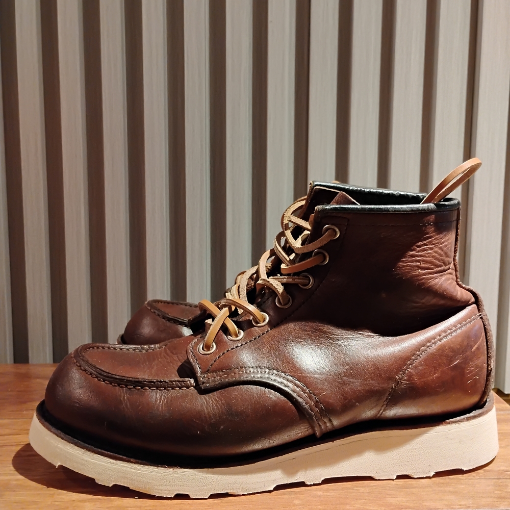 Red Wing 6" Moc Toe Boots size 7 mens